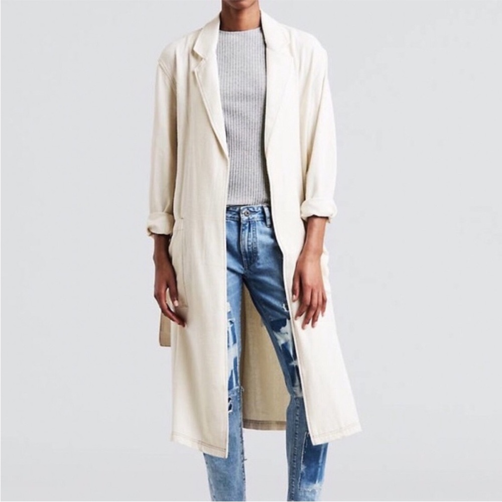 Levi's Made & Crafted Surplus Silk Trench Coat